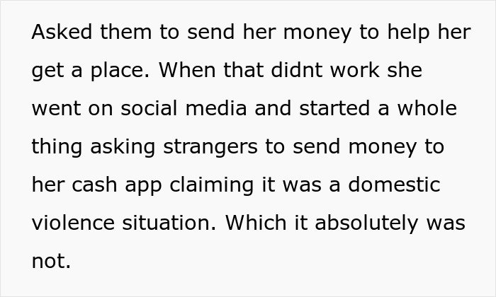 Unemployed woman asks for money after cheating on boyfriend with a jobless man, seeking funds to support her life.