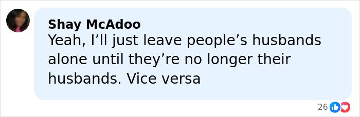 Comment from TikTok influencer Shay McAdoo about relationships and boundaries amid controversy over $1.75M owed.