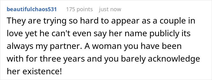 Comment on celebrity couple dynamics mentioning Timothée Chalamet snubbing Kylie Jenner and others following suit at Golden Globes.