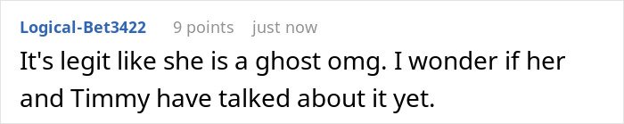 Comment thread screenshot showing user discussing Timothée Chalamet possibly snubbing Kylie Jenner at Golden Globes.