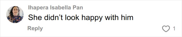 Comment by Ihapera Isabella Pan stating she didn’t look happy with him, discussing lip reader reveals fight at Golden Globes.