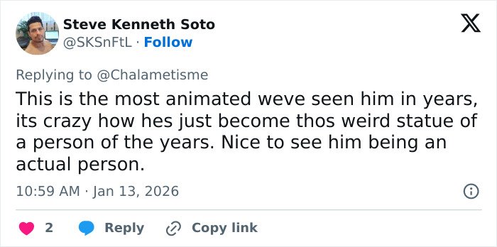 Screenshot of a social media comment discussing Leonardo DiCaprio’s viral Golden Globes exchange revealed by a lip reader.