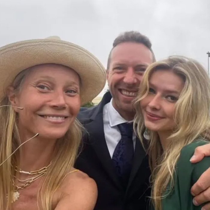 Nicole Richie with her 18-year-old daughter and a man, smiling outdoors, highlighting her daughter’s new name update.
