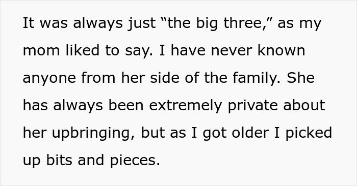 Woman shocked to discover she’s engaged to her first cousin during a surprising family Christmas gathering.