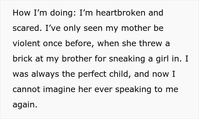 Woman discovers shocking family secret during Christmas, finding out she is engaged to her first cousin.