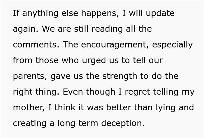 Text excerpt discussing a woman discovering she’s engaged to her first cousin after a shocking family Christmas.