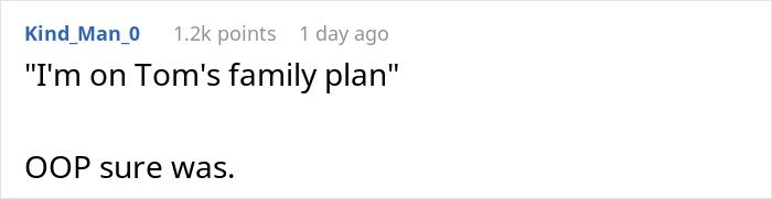 Screenshot of a social media comment about a shocking family Christmas revealing a woman’s engagement to her first cousin.