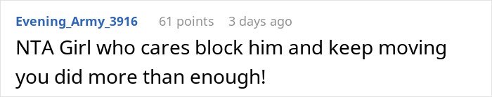 Screenshot of a Reddit comment discussing a woman who can’t handle her ex’s dog and threatens to take it to a shelter.