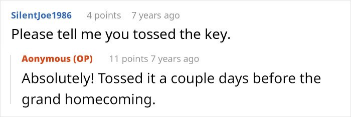 Screenshot of an online discussion about MIL and DIL conflict, focusing on rearranging MIL’s furniture as a long game tactic.