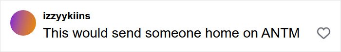 User comment on Margot Robbie's underwater cover shoot saying it looks like a fail that would send someone home on ANTM.