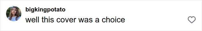 Comment from user bigkingpotato expressing a critical opinion about Margot Robbie's underwater cover shoot.