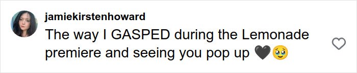 Social media comment expressing amazement and excitement during a viral moment involving knees kneeing move.