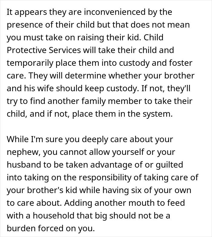 Mom of 6 stressed and overwhelmed while babysitting brother’s son after he blocks her number.