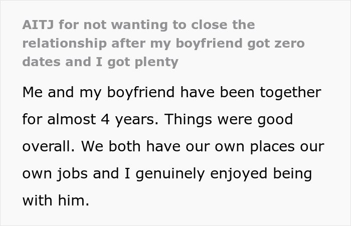Text excerpt about man’s plan to open relationship to date younger coworker backfiring when she shows no interest.