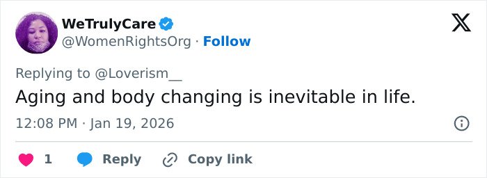 Pierce Brosnan's wife, 62, responding to trolls about her transformation and aging gracefully on social media.