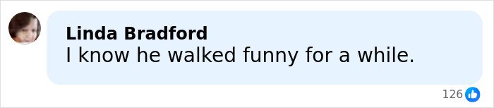 Comment reading I know he walked funny for a while, about Trump’s droopy face and health speculation concerns.