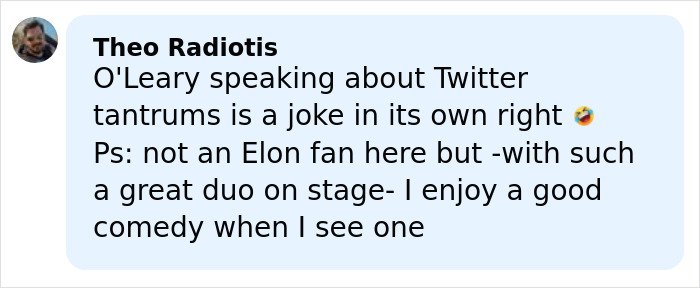 Screenshot of a social media comment referencing Elon Musk and Twitter tantrums, related to Ryanair's brutal takedown.