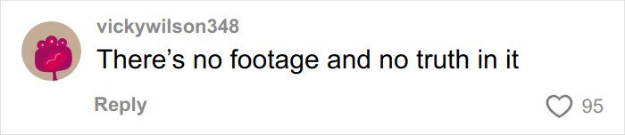 Social media comment stating no footage or truth about Victoria Beckham’s inappropriate dance at Brooklyn and Nicola’s wedding.