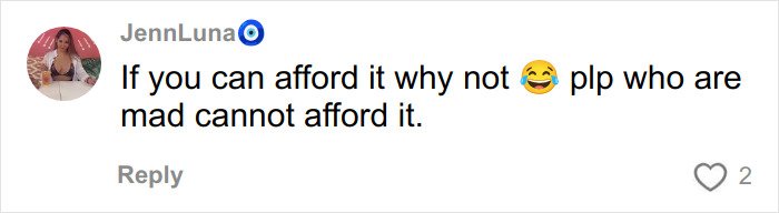 Social media comment discussing Meghan Trainor breaking silence amid backlash over using a surrogate for her baby.