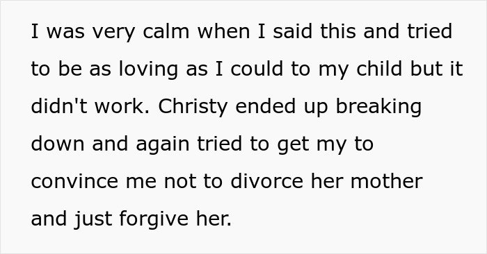 Text about a dad feeling guilty for distancing himself from daughter during a messy divorce, discovering heartbreak.