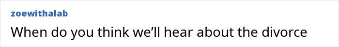 Text post from user zoewithalab asking when news about a divorce will be heard, related to Margot Robbie and Jacob Elordi age gap controversy.