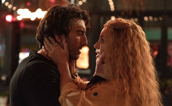 Justin Baldoni and Blake Lively in an intense moment, highlighting disturbing comments exposed during testimony.