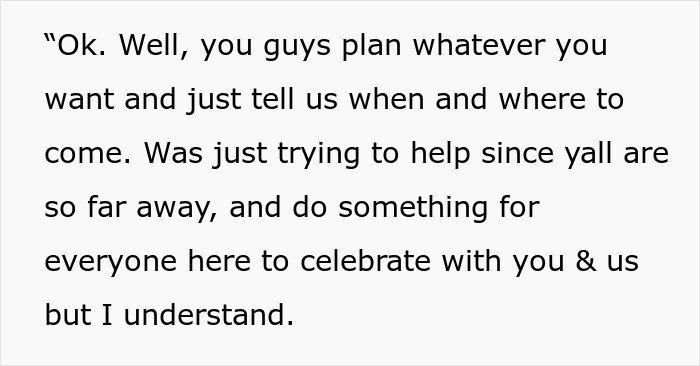 Mother-in-law throwing tantrum after her inappropriate baby shower idea is rejected, feeling unneeded and excluded.