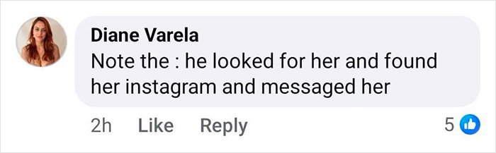 Screenshot of a social media comment discussing messages from teacher to student after hours-long intimate encounter.