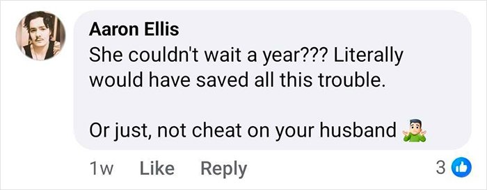 Comment from Aaron Ellis discussing a situation involving bold texts from teacher to student after hours-long intimate encounter.