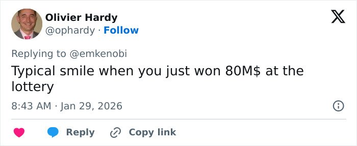 Screenshot of a tweet mocking Erika Kirk’s grin in leaked clip, sparking backlash amid explosive audio.