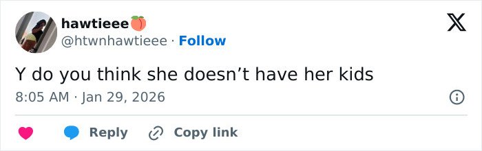 Screenshot of a tweet questioning why Erika Kirk doesn’t have her kids, linked to backlash from leaked clip after Charlie’s passing.