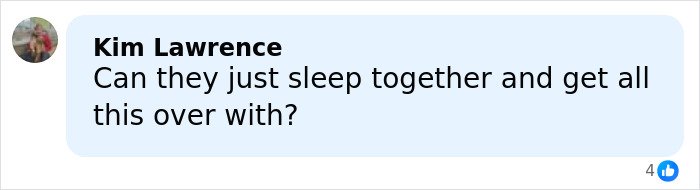 Comment from Kim Lawrence displayed on a social media post about Blake Lively and a leaked audio bombshell controversy.
