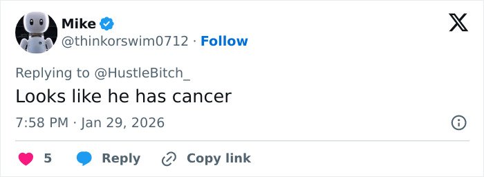User comment on social media expressing concern over extremely skinny look of Ryan Seacrest’s face trending in Hollywood.