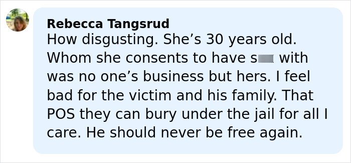 Comment expressing outrage over man admitting horrific charges related to pregnant sister’s homicide case.