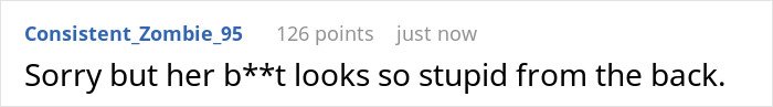 Screenshot of a user comment reacting to a viral video of Timothée Chalamet using Kylie's BBL at Critics' Choice Awards.