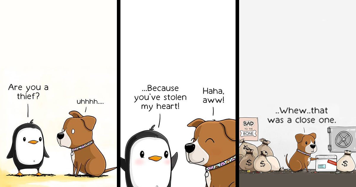Artist Made 36 Comics That Are Sometimes Silly, Sometimes Surprisingly Relatable