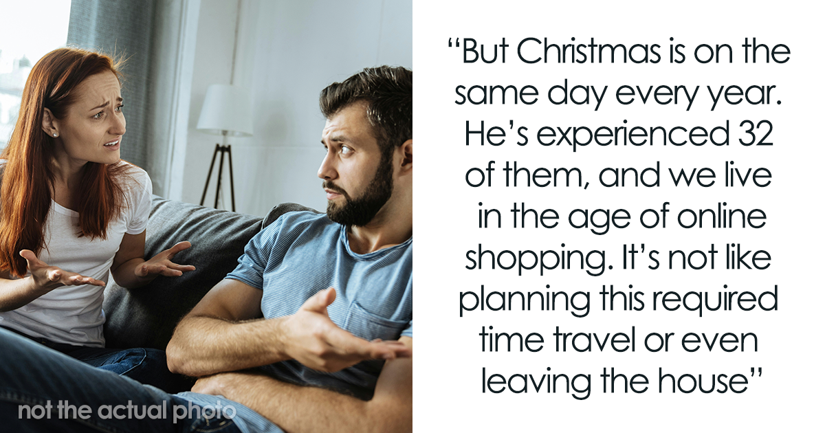 Man Fails To Buy His GF Any Christmas Presents Then Claims The Holiday Just “Snuck Up” On Him