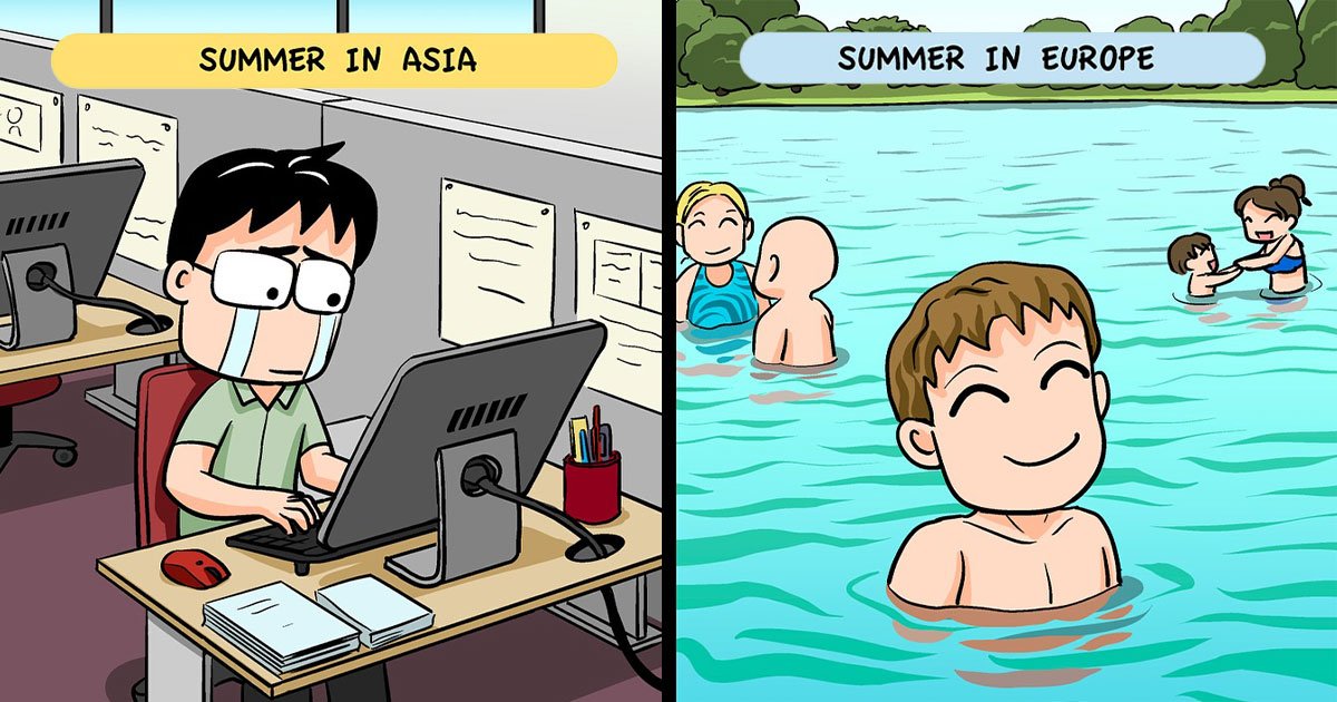 This Artist Turns Travel Culture Shock Into 37 New Comics That Are Way Too Relatable