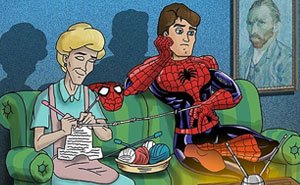 Artist Shows The Daily Life Of Superheroes And Other Famous Characters In His 35 New Comics