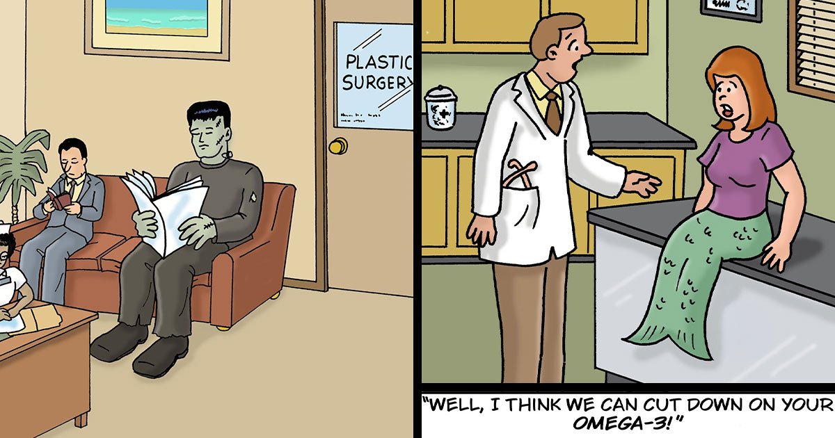 This Cartoonist Finds Humor In Therapy And Healthcare Anxiety (30 Pics)