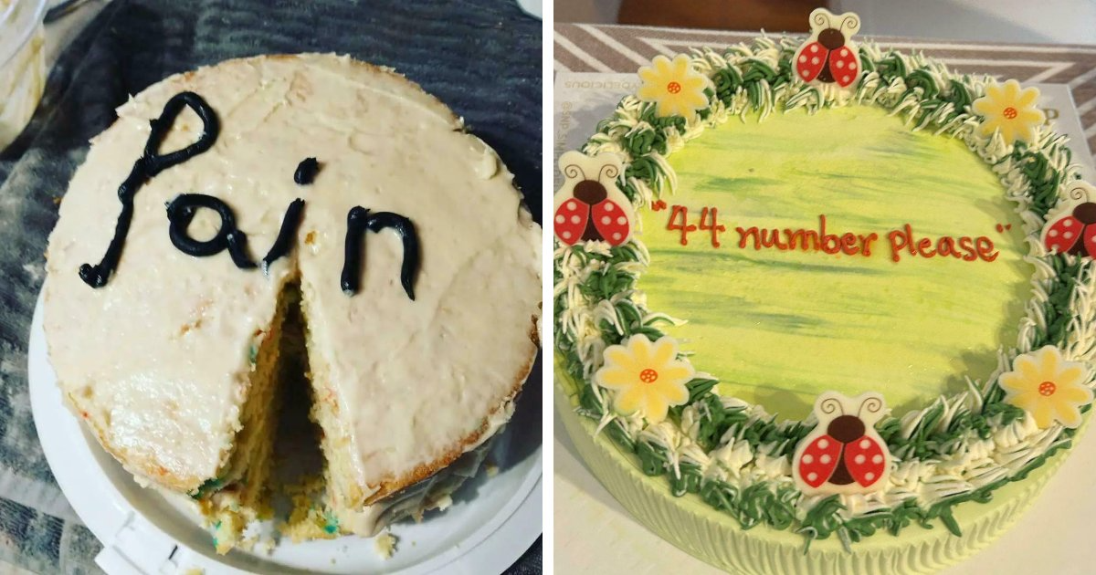 “Too Old For Leo DiCaprio”: 49 Funny Photos Of Cakes That Reflect Honest Emotions