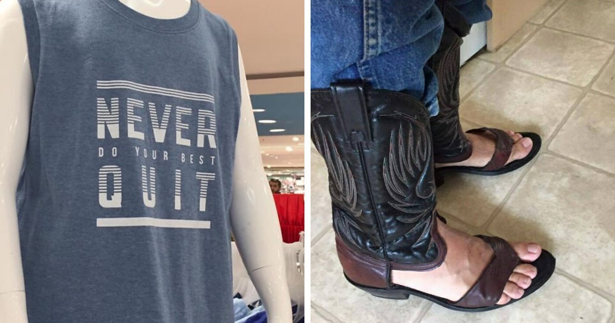 “Life’s Too Short For Boring Pants”: 64 Fashion Fails That Deserve Their Own Runway