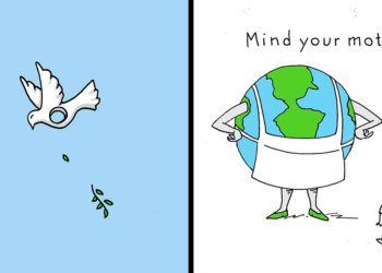 Dennis Goris Returns With 63 Bold Comics About The State Of Modern Politics And Society