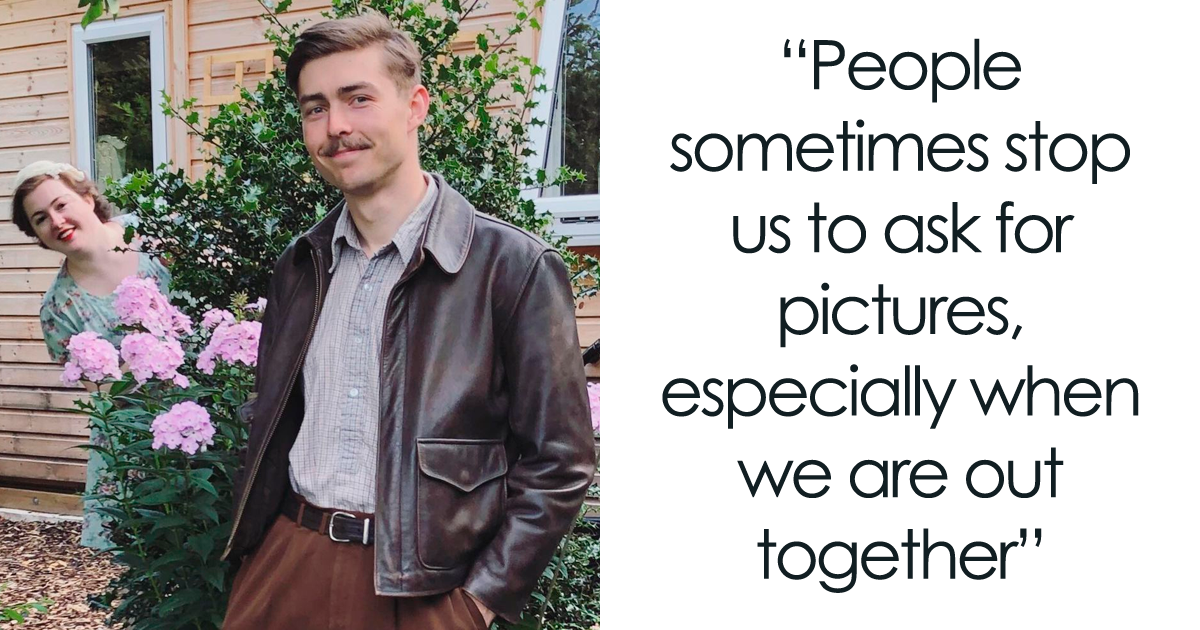 Engaged Young Couple Lives Like It’s The 1930s With Vintage Clothes, Home, Tools, And A Car (29 Pics)