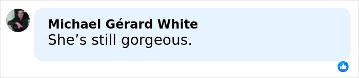 Comment on social media praising someone's appearance in response to Heidi Klum revealing details of her controversial Grammys dress.