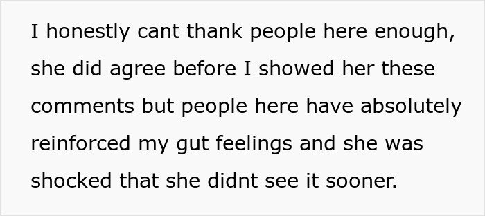 Alt text: Text discussing gut feelings and a shocked reaction related to autism and family concerns about a friend near a baby.