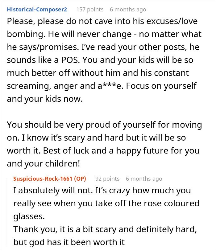 Woman shares struggles with husband who keeps leaving and coming back, receiving a reality check in online support comments