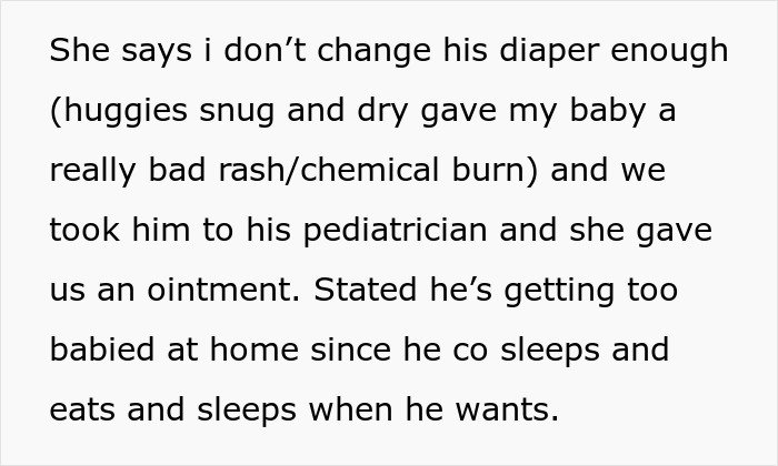 ALT text: Woman shares story about mom&rsquo;s joke leading to threat of CPS involvement over parenting concerns.