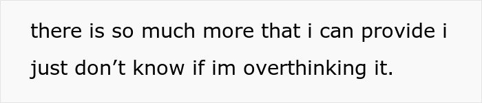 Text reading about overthinking a mom's joke that triggers a woman to consider CPS involvement concerns.