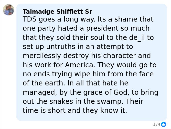 Alt text: Facebook comment discussing the theater's hilarious clap back after Amazon pulled Melania documentary.